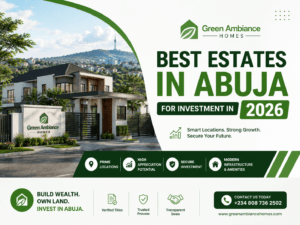 Best Estates in Abuja for Investment featuring HUTU Exclusive Phase III and Peninsula Estate